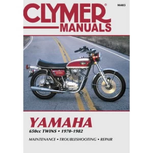 700403　クライマー(CLYMER)1975年～1982年　XS650モデル用 サービスマニュア