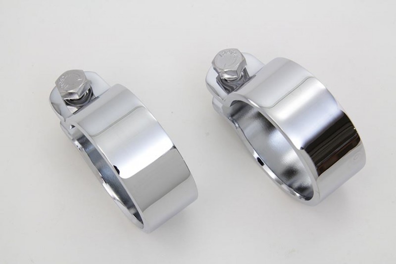 クロームメガホンエンドパイプ1960S　2個セット 品番30-0984　台湾製 30-0984.クロームメガホンエンドパイプ1960S 2個セット