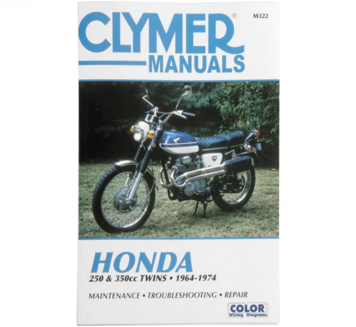 M322　クライマー(CLYMER)英語版1968-1974　CL350　CB350K　SL35
