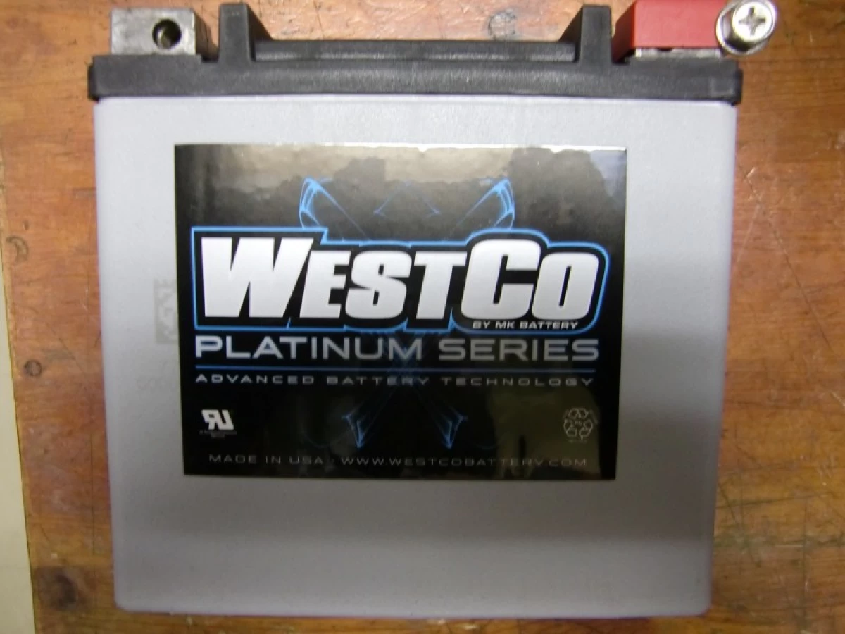 9800-4030 WESTCOバッテリー 97年以降XL/ダイナ/ソフテイル　OEM 65989-