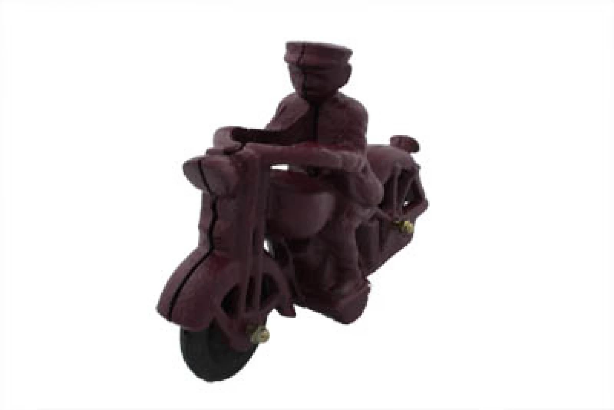 低価最安値48-0160 鉄製 ポリスモデルフィギア ハーレー アンティーク オートバイ