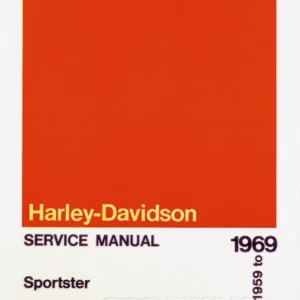 96198　HD純正サービスマニュアルカタログXL.1959-1969
