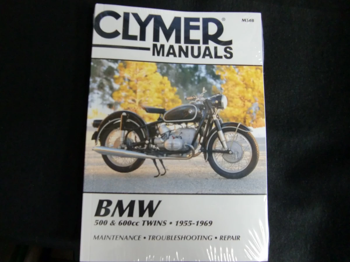 M308　クライマー(CLYMER)1955年～1969年BMW　500＆600モデル用 サービス　英語版