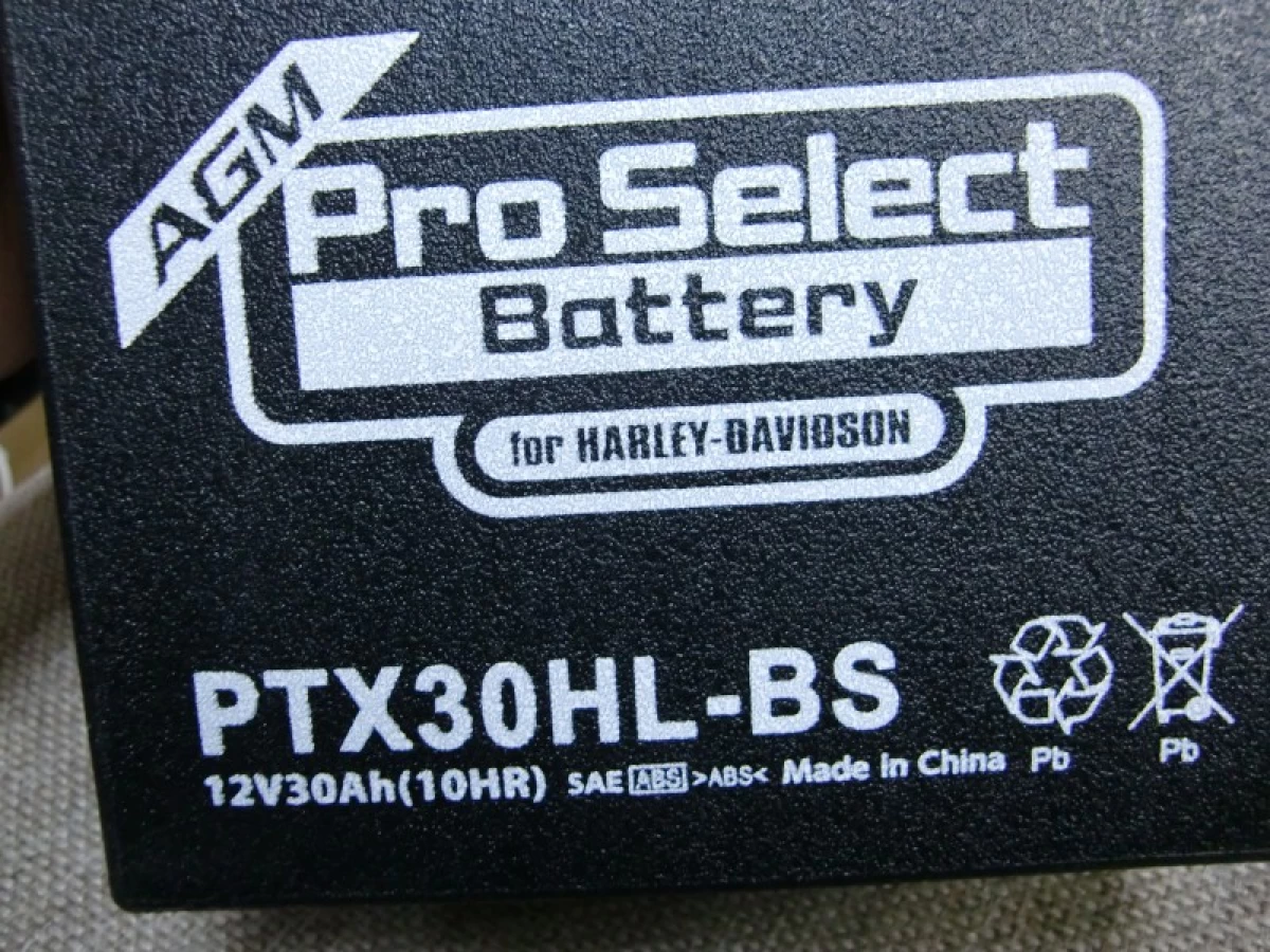 PTX30HL-BS バッテリー(ハーレー ツーリン 97年以降ツアラー OEM 66010-97C
