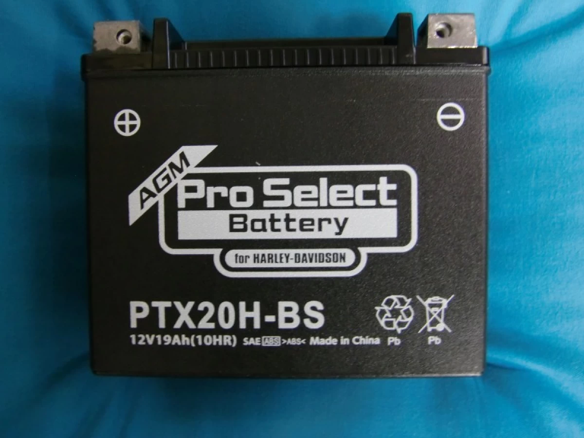 PTX20H-BS　ハーレー専用バッテリー　73-90FX,FLST/FXSTモデル他