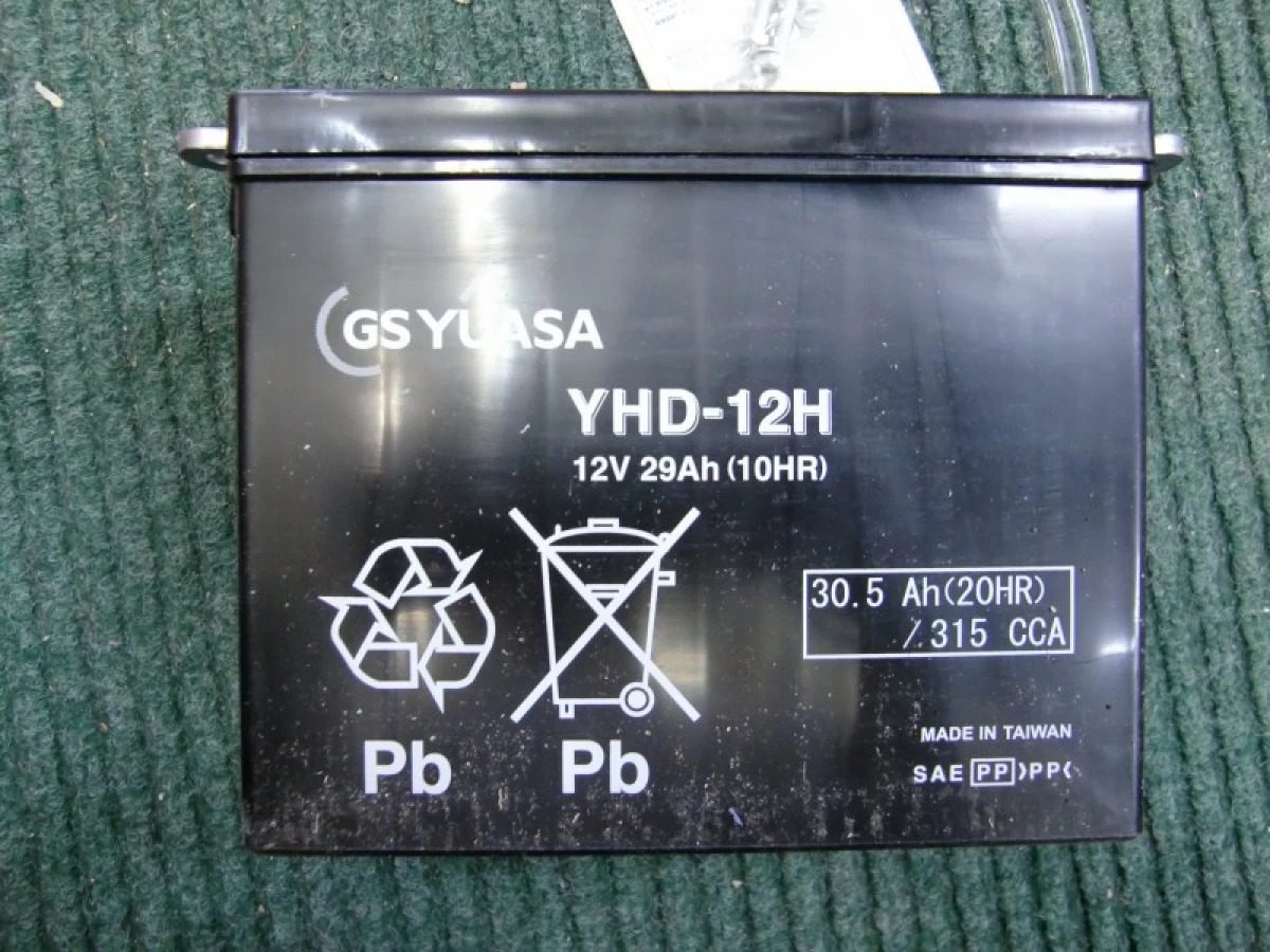 YHD-12H FLHバッテリー 1965-84 XL67-78 GSユワサ製 - カチナパーツ