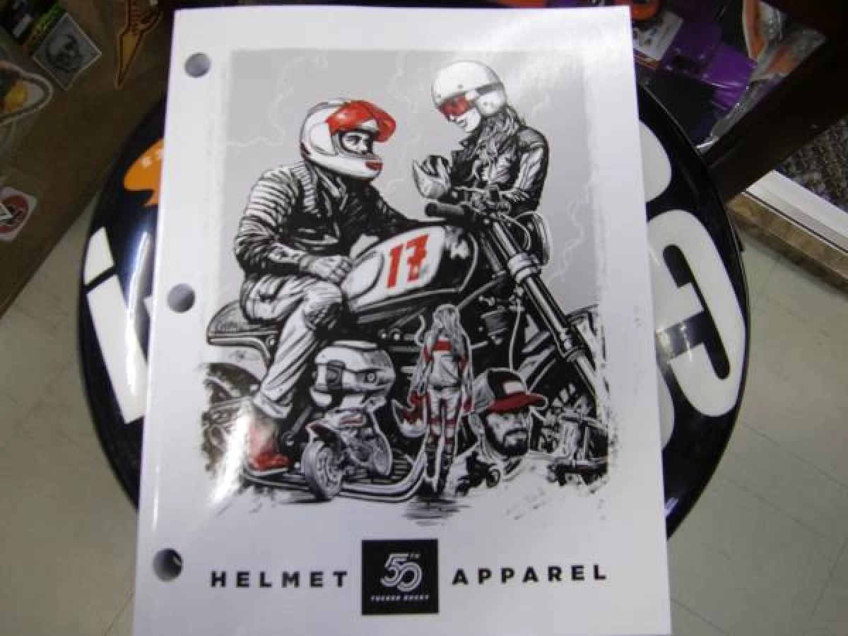 691704　2017年ヘルメット&アパレル　ハーレーカタログ