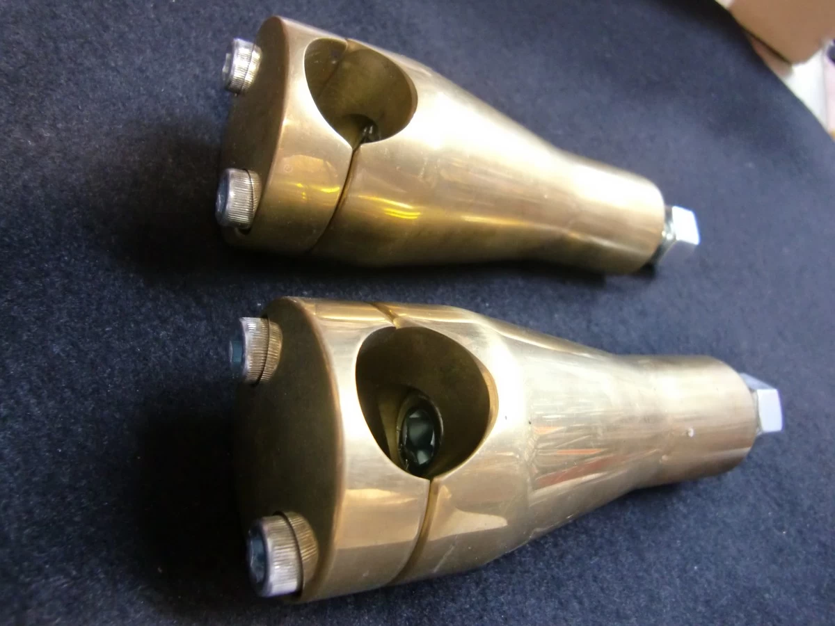 350ABR ブラス 4インチ ライザー SET(ハーレー ハンドル（在庫のみ）