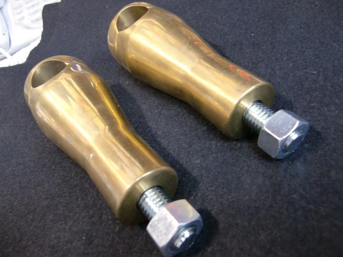 350ABR ブラス 4インチ ライザー SET(ハーレー ハンドル（在庫のみ）