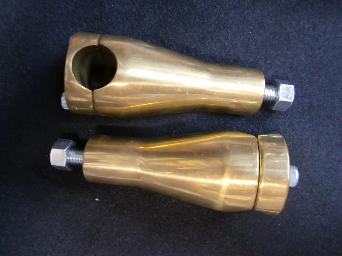 350ABR ブラス 4インチ ライザー SET(ハーレー ハンドル（在庫のみ）
