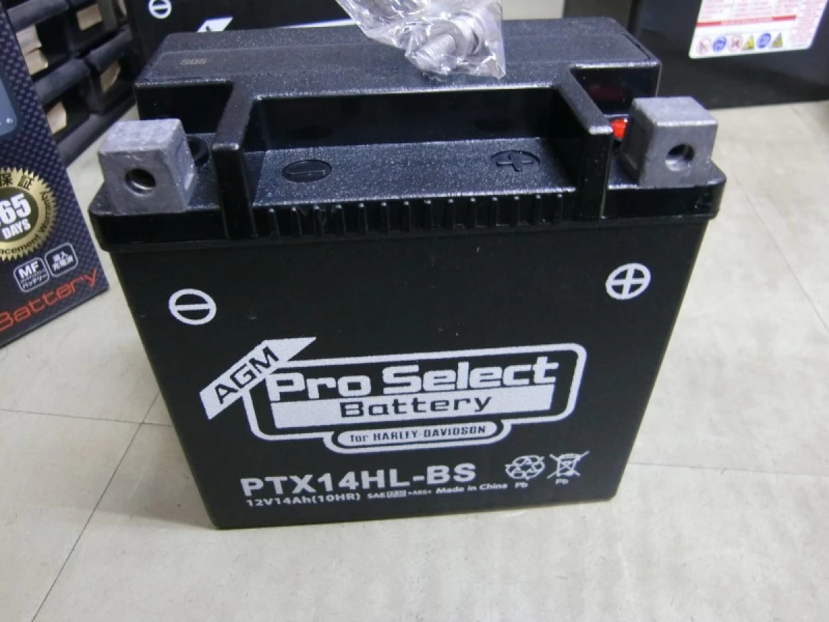 PTX14HL-BS　ハーレー専用バッテリー　2004年以降XLモデル