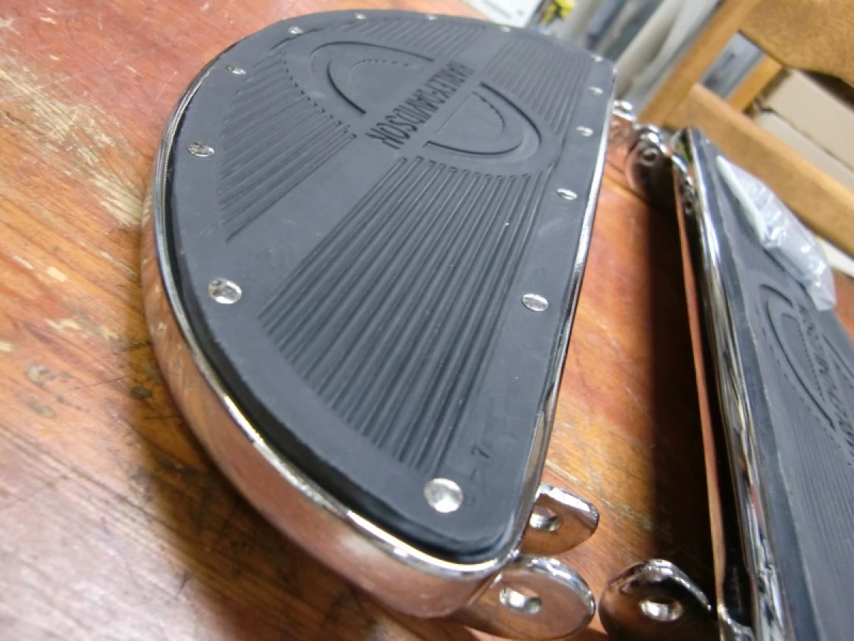 45405　パウコビンテージハーフフロアーボードクローム、1940-84FLモデル
