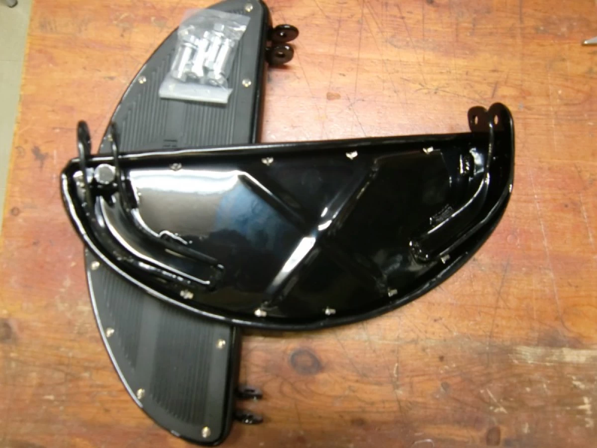 45406　パウコビンテージハーフフロアーボードブラック、1940-84FLモデル