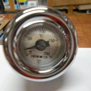 50196　ショベルモデル、オイルタンク油温計　度数表示（℃摂氏　(ハーレー　ショベルヘット（在庫あり）