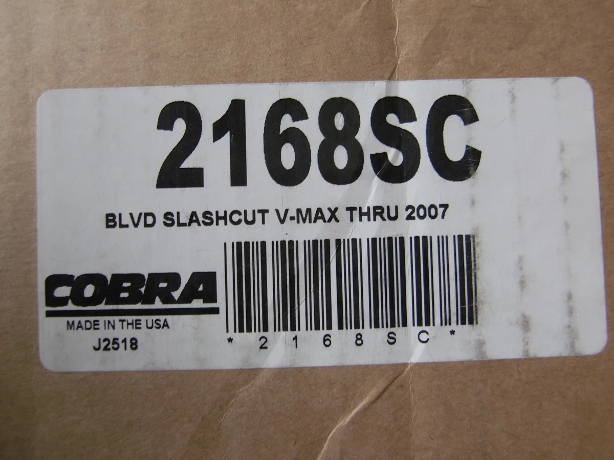 2168SC V-MAXスラシュカット4本出しマフラーセット　ヤマハ