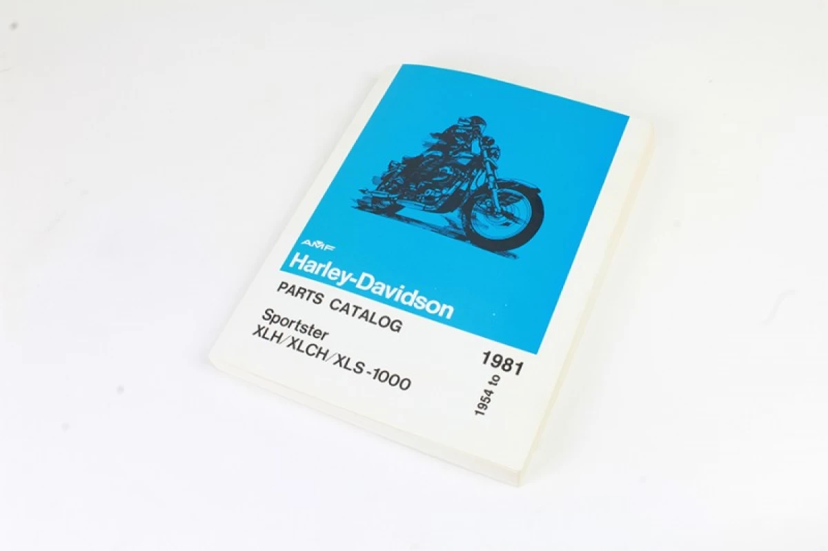 48-1495　AMFパーツカタログXL1954-1981　英語版(在庫のみ