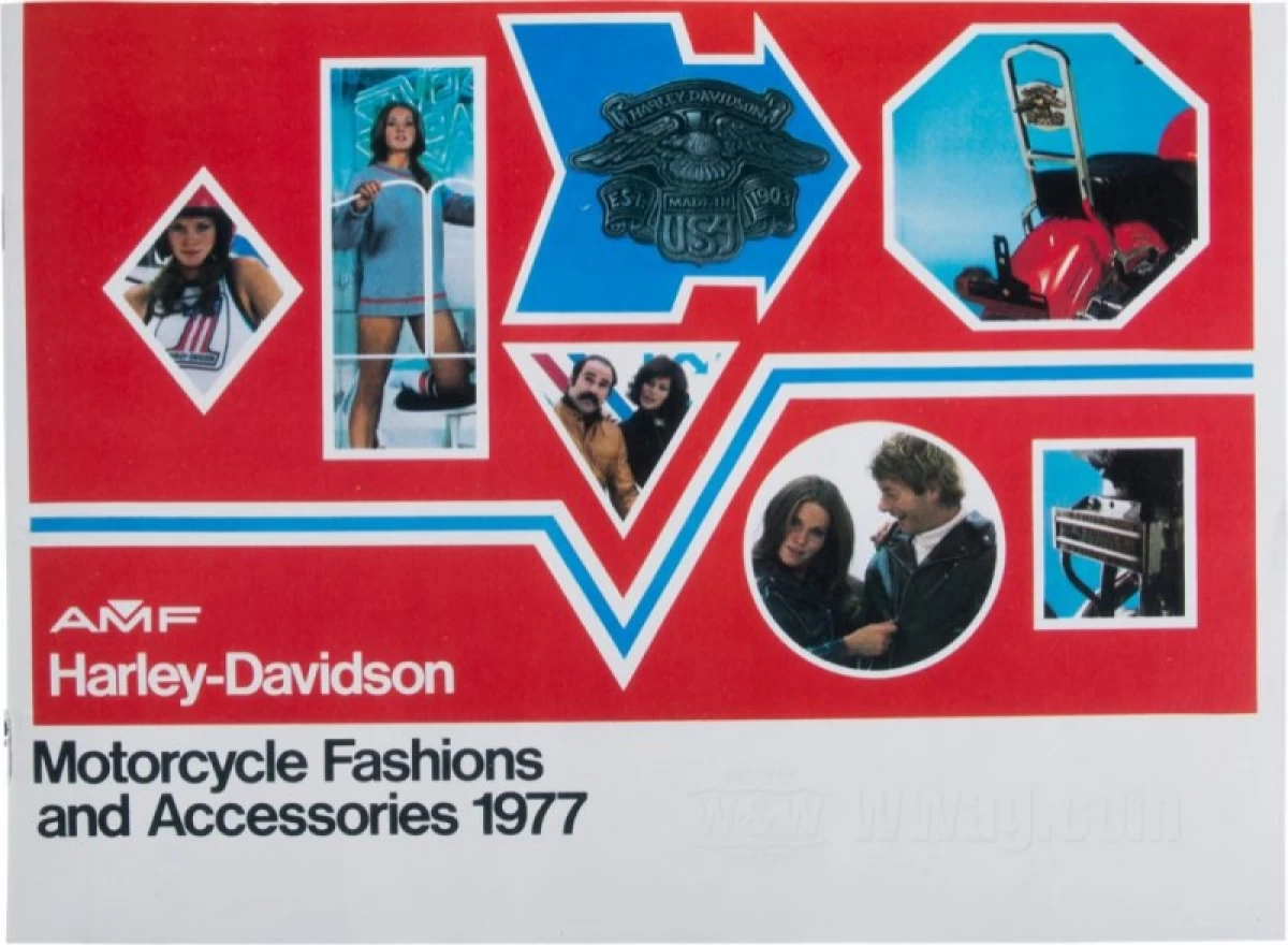 84429　AMFハーレーダビッドソン　1977年ファション&アクセサリーカタログP31ページ(カチ