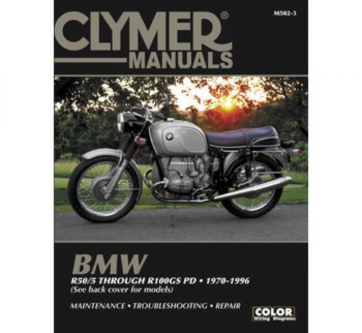 M502-3　クライマー(CLYMER)1977年～1996年BMW　R100RSモデル用 サービス