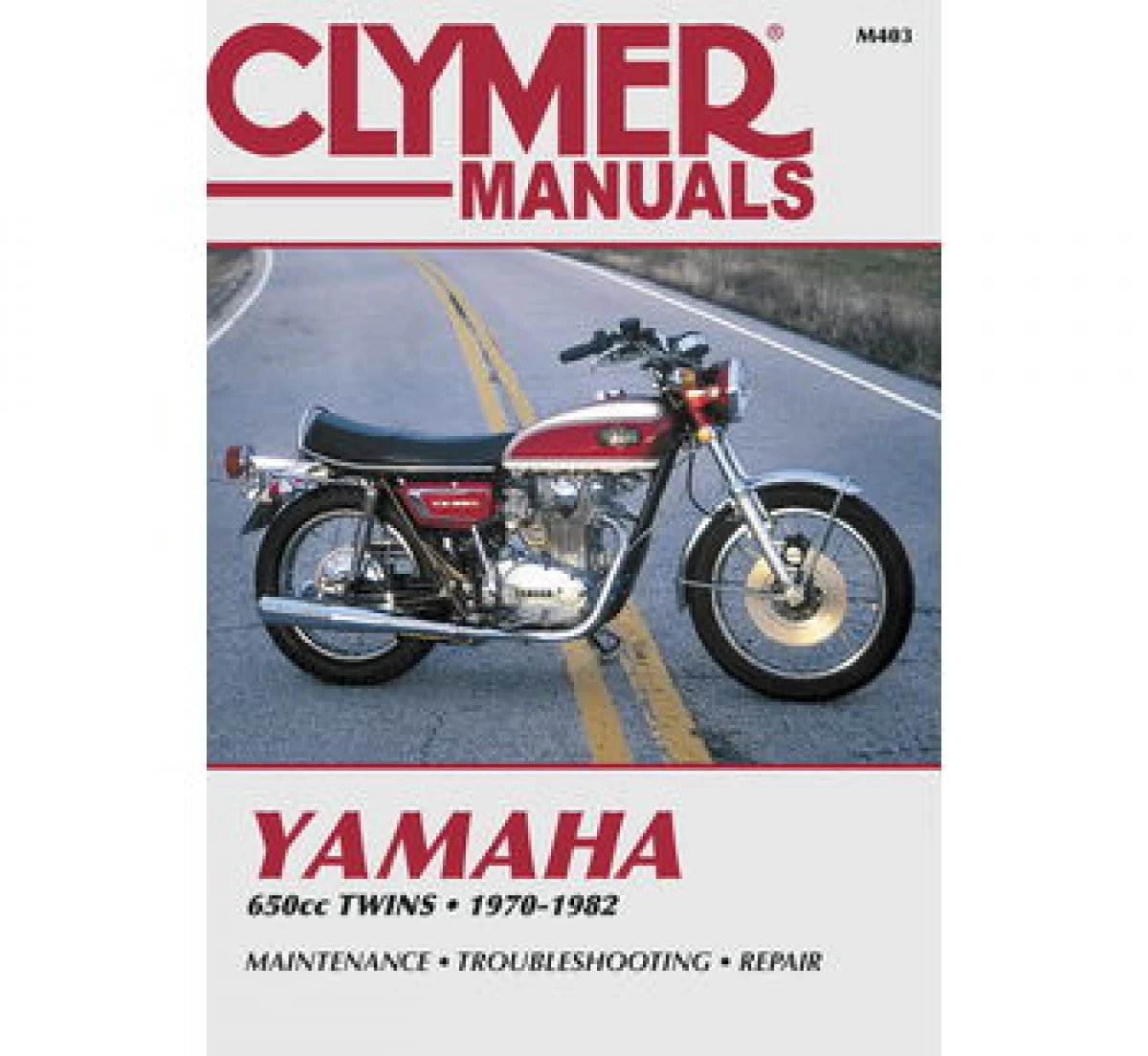 700403　クライマー(CLYMER)1975年～1982年　XS650モデル用 サービスマニュア