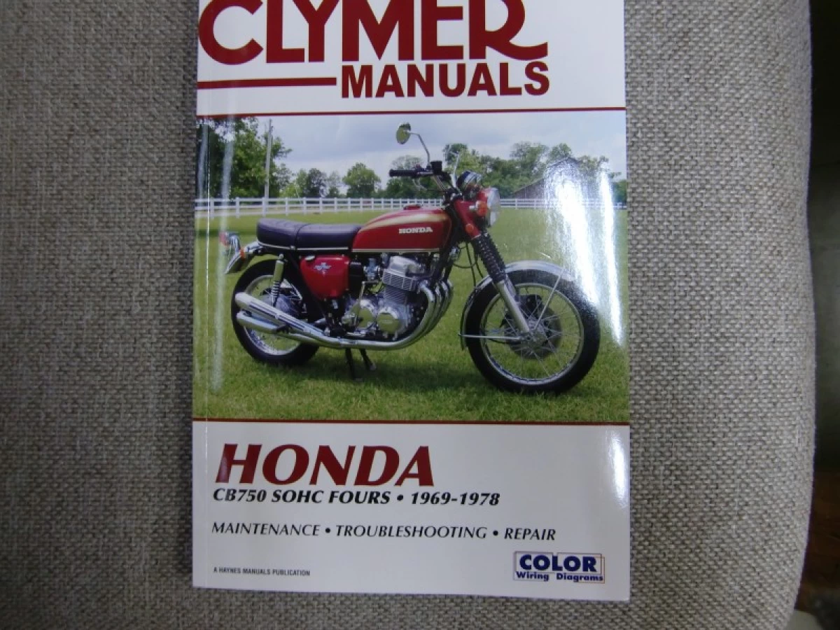 M341　クライマー(CLYMER)1969年～1978年　CB750K　モデル用 サービスマニ