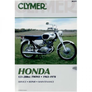 321　クライマー(CLYMER)1965年～1978年　CB125200　モデル用 サービスマニ