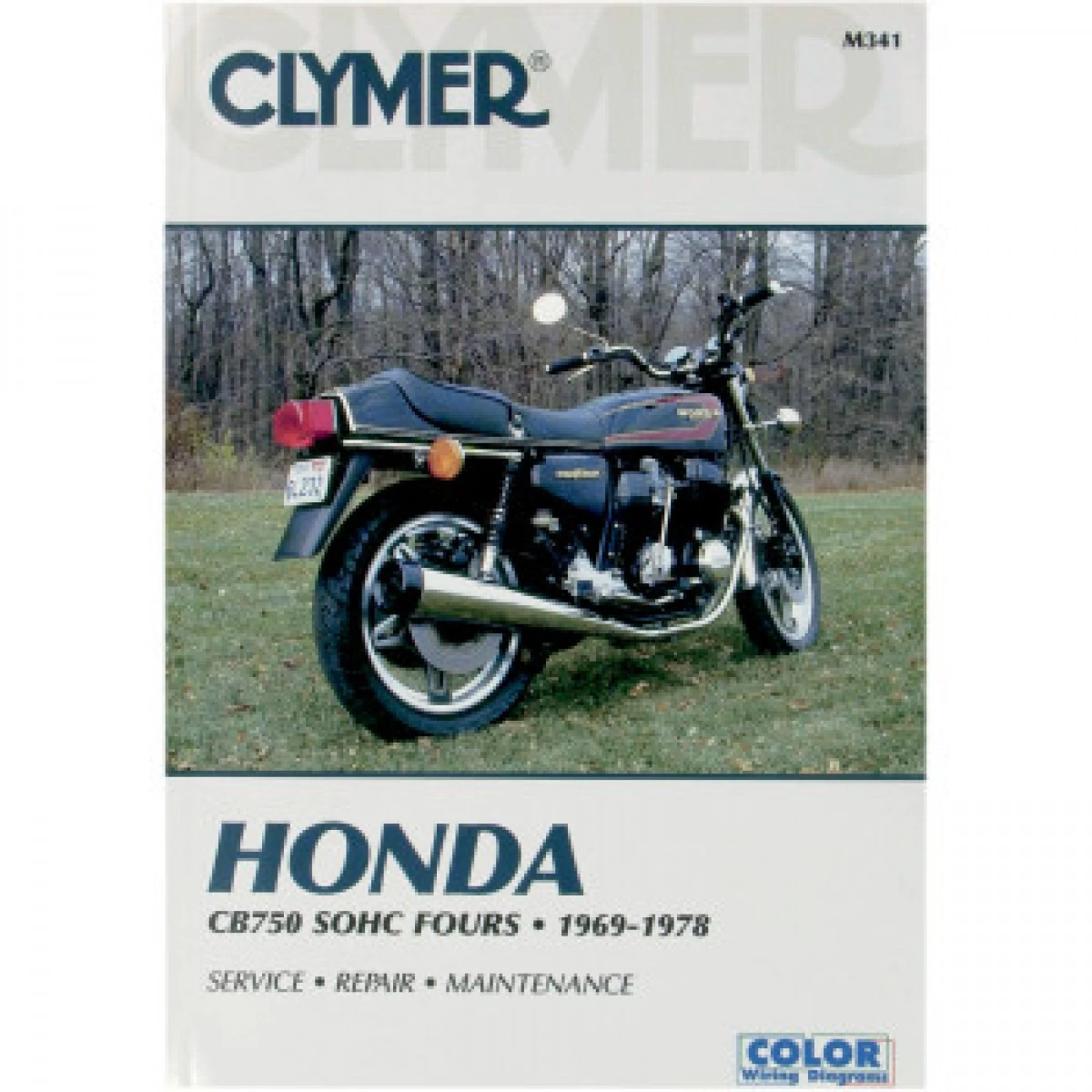 M341　クライマー(CLYMER)1969年～1978年　CB750K　モデル用 サービスマニ