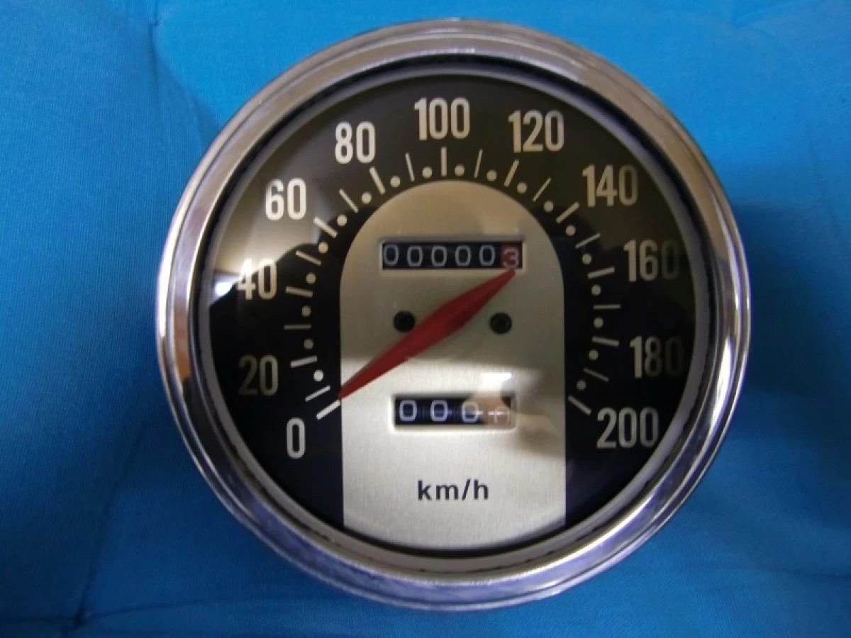 19298 純正タイプ スピードメーター(1962-67デザイン) 200Km;1;1 