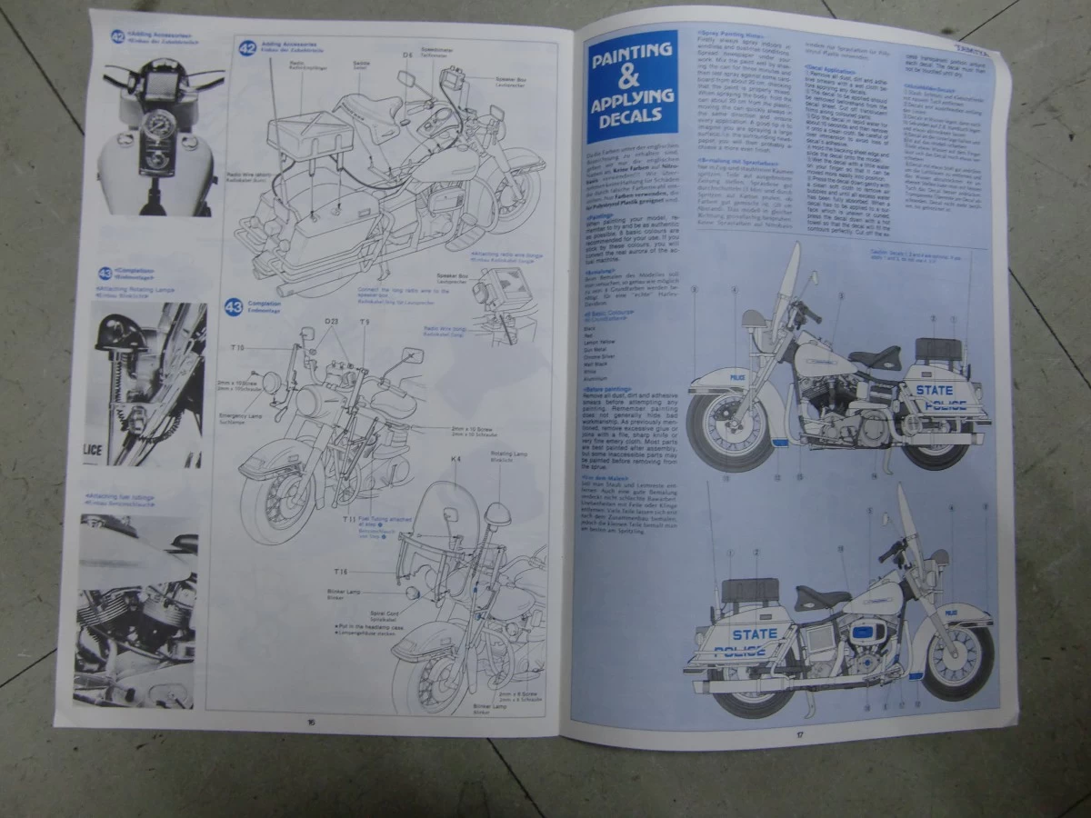 48-0652 ポリスショベルモデル 1200㏄ Big Scale Display Model　(在庫のみ